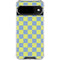 Neon Checkered Google Pixel 10 Clear Case